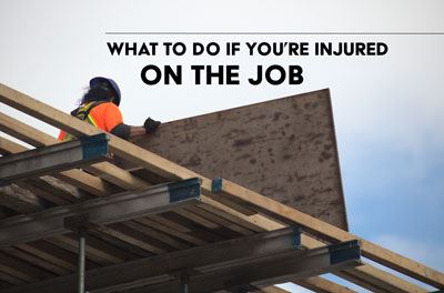 If you're injured at work